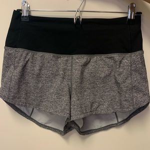 Lululemon speed-up shorts